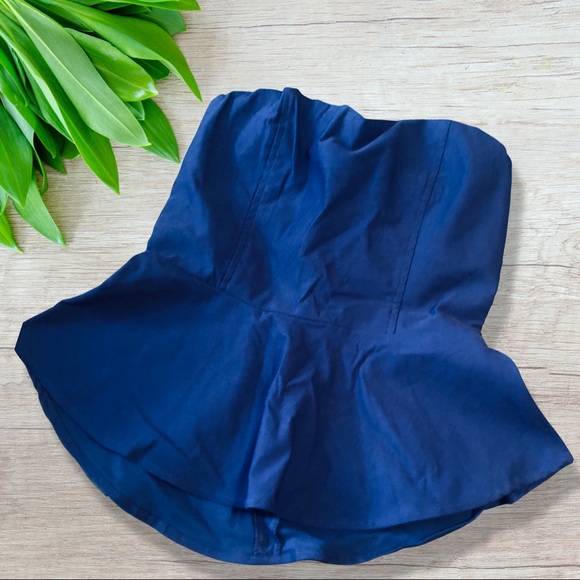 Body Central Tops - 5for$15! 🧡 royal blue peplum tube top